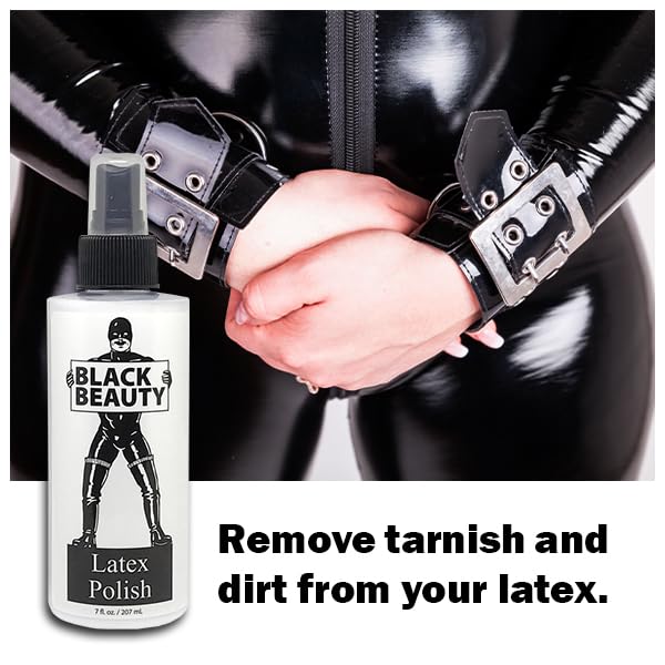 Elbow Grease B. Cumming Company Black Beauty Latex Cleaner – Professional-Grade Latex Care Polish and Maintenance Formula, 7 Fluid Ounces (1 Pack) - Image 3