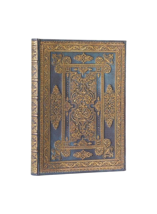 Blue Luxe (Luxe Design) Ultra Lined Hardback Journal (Elastic Band Closure)