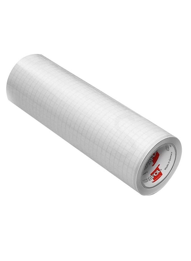 ORACAL 12" Roll Clear Transfer Tape W/Grid For Adhesive Vinyl Vinyl Transfer Tape For Cricut Silhouette Cameo. Application Paper Transfer Tape Rolls (12" X 15Ft) - Image 1