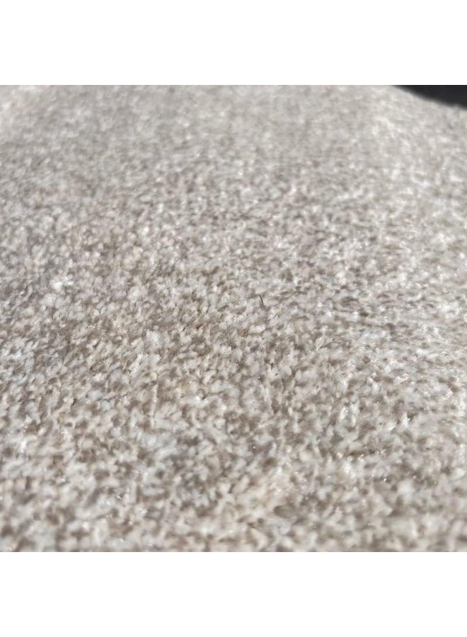 HANDPICKED FURNITURE Neutral Beige Rectangular Carpet Ultra Soft Area Carpets For Bed Room Living Room And Dining Room Anti-Slip Floor Carpets Easy To Clean Made In Turkey 250X350Cm - Image 5