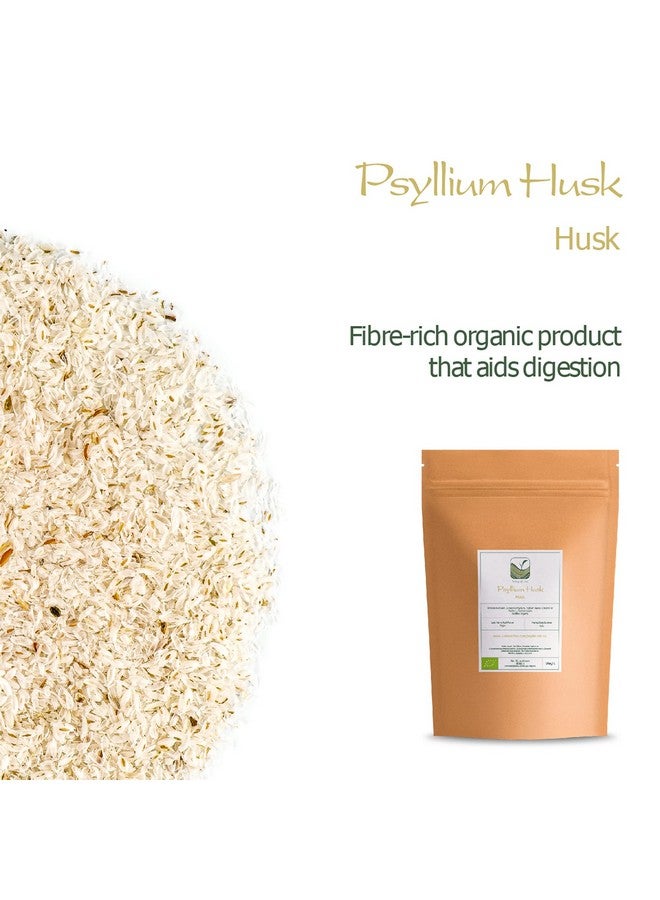 Valley of Tea Psyllium Seed Husk Powder Organic - Cillium - Psilium Husks Fiber - Phsillum Husk Powder Phillium Silium Powder Pstllium Husk Physilliam Psylloum Pssylium Physllum Physlum Psullium Husk Powder  - Image 3