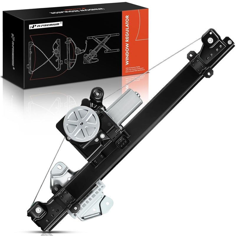 A-Premium Front Right Power Window Regulator with 6-Pin Connector Motor for Nissan Altima 2013-2018 Sedan - Image 1