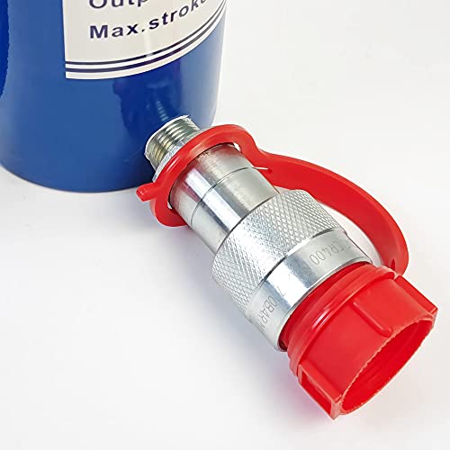 AMZCNC 50 Ton Hydraulic Cylinder Ram Single Acting 2 Inch Stroke 50T Hydraulic Cylinder Jack Lifting Jack Ram Portable Single Acting Lifting Cylinders with 50mm Stroke - Image 3