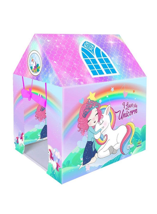ويبي خيمة لعب للأطفال بتصميم يونيكورن من ويبي للبنات والأولاد (متعدد الألوان) - Image 2