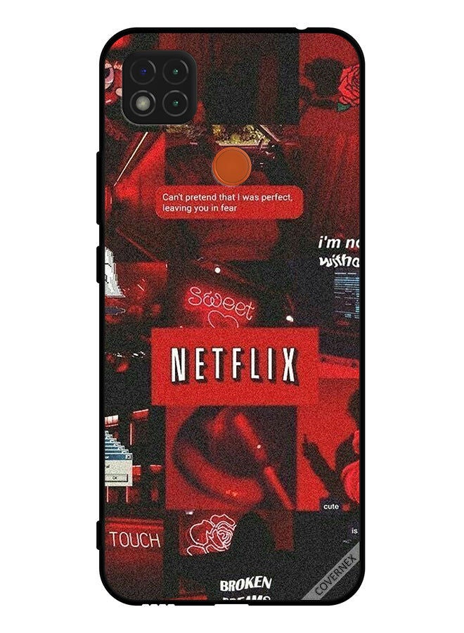Covernex Protective Case Cover For Xiaomi Redmi 9C Netflix Tags - Image 1
