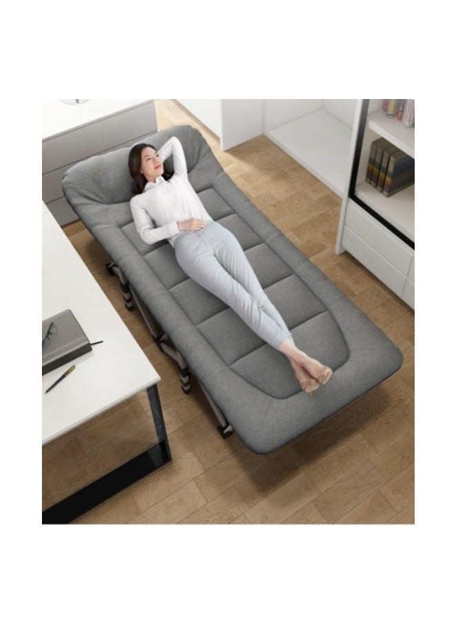 هويتك سرير تخييم قابل للطي من ألتيميت كومفورت باللون الرمادي - Image 2