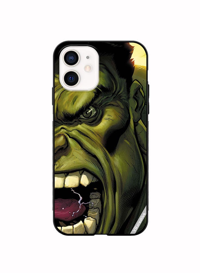 VR CREATIVE Protective Case Cover For Apple iPhone 12 mini Hulk Design Multicolour - Image 1