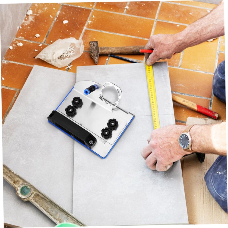 45 Degree Angle Grinder Chamfer Guide Tile Cutting Tool with Stable Base Durable Easy Installation - Image 5