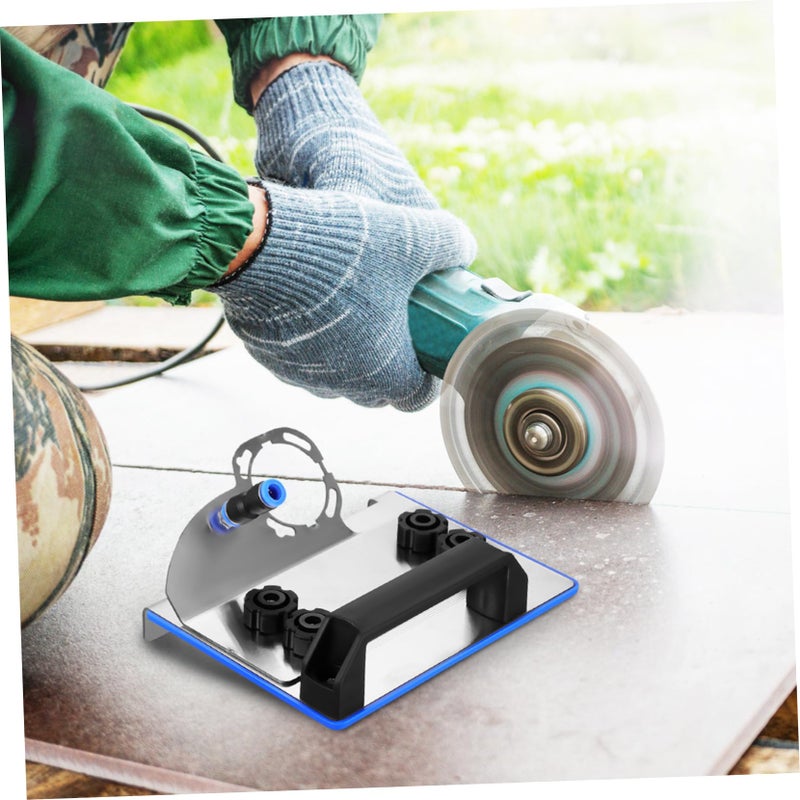 45 Degree Angle Grinder Chamfer Guide Tile Cutting Tool with Stable Base Durable Easy Installation - Image 3