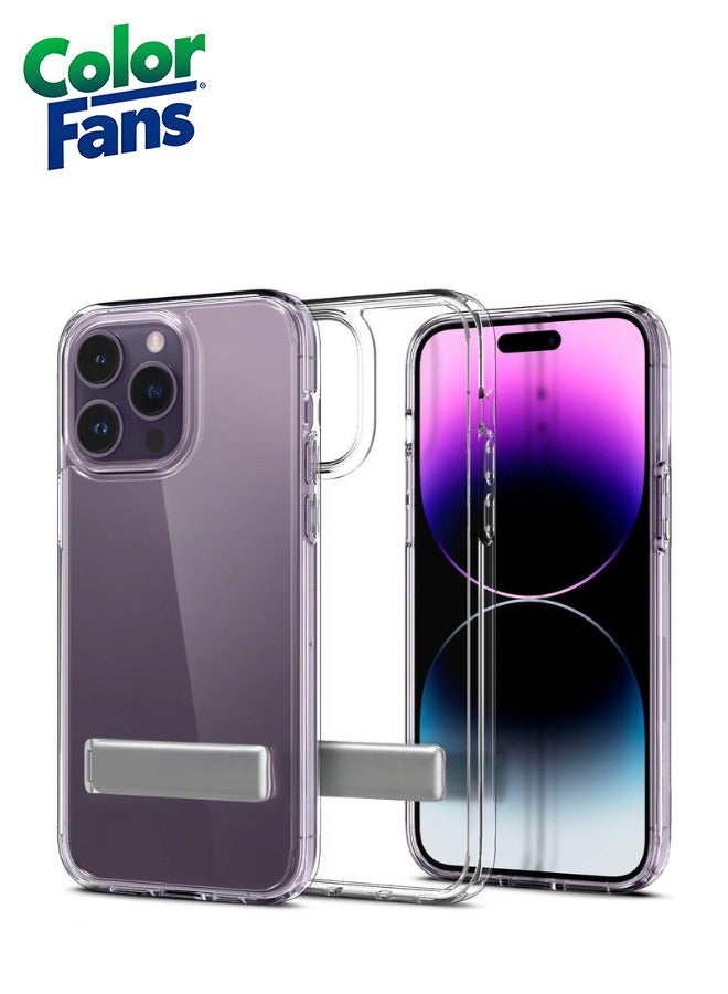 كولور فانس جراب Ultra Hybrid S مصمم لهاتف iPhone 14 Pro Max بحماية عسكرية - شفاف للغاية - Image 1