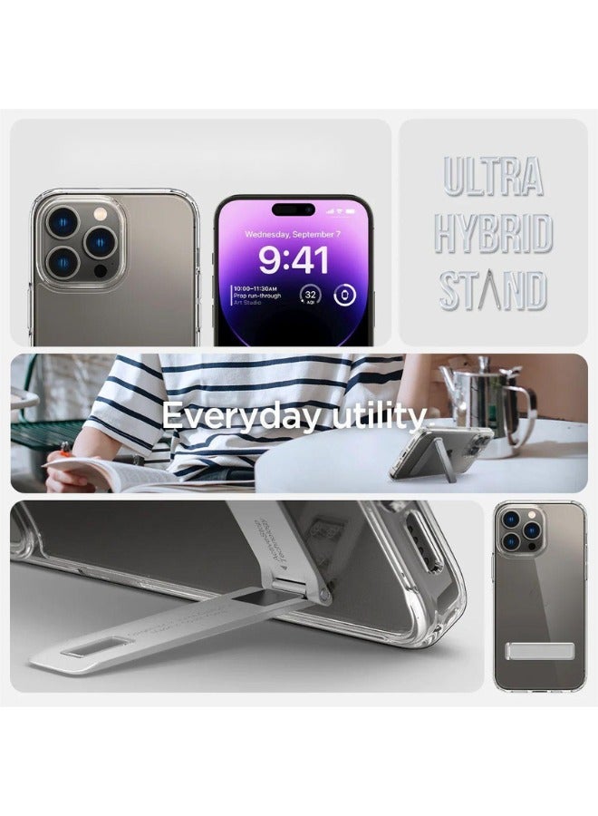 كولور فانس جراب Ultra Hybrid S مصمم لهاتف iPhone 14 Pro Max بحماية عسكرية - شفاف للغاية - Image 4