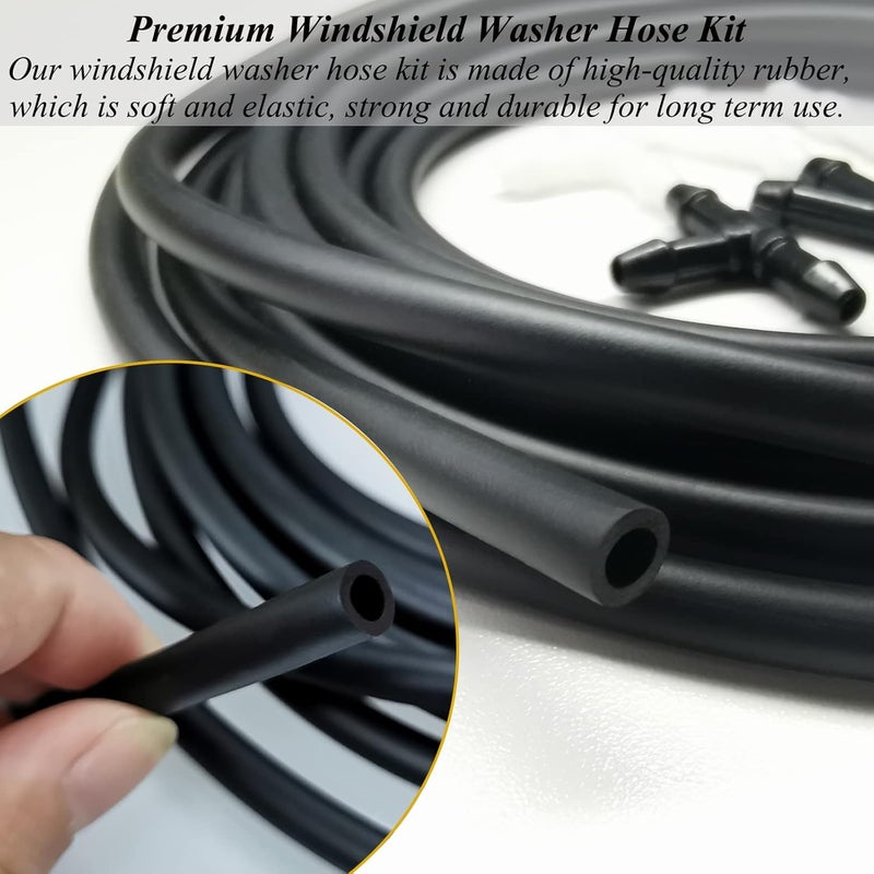 SmaringWing Windshield Washer Hose Kit with Connectors - Image 5