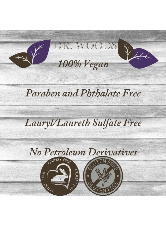 د.وودز صابون قشتالي سائل أسود خام مع مضخة 32 أونصة - Image 5