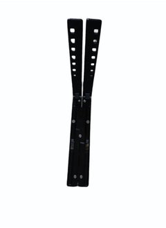 ELTRAZONE Adjustable Laptop Stand Riser for Desk – Ergonomic Foldable Height Stand for Laptops, MacBooks & Tablets – Universal Compatibility, Portable & Lightweight Design – Improved Ventilation, Ideal for Home, Office, and Travel – Black  - Image 3