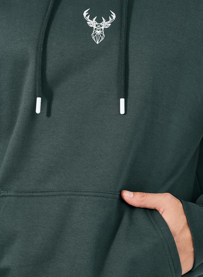 ستايلي هودي فليس بقصة مريحة وطبعة صغيرة - Image 3