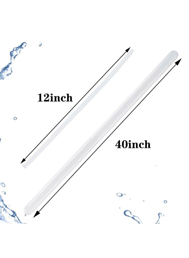 KUULBELA 100 Clear 260 Inch Long Skinny Latex Balloons for Animal Balloons, Premium Quality Balloons for Beginners, Kids Carnivals, Party Decoration - Image 5
