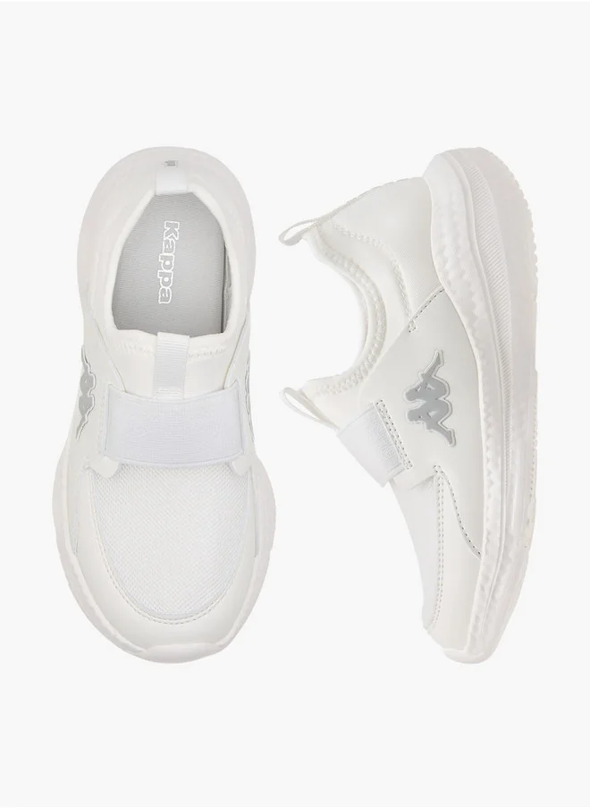 Kappa Boys' Pull Tab Detail Slip-On Sports Shoes