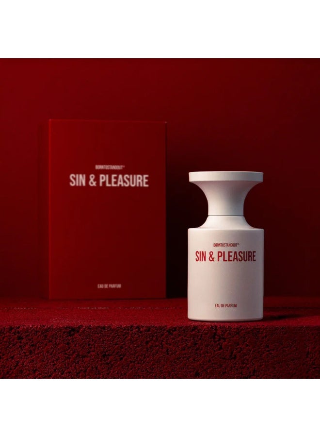 BORNTOSTANDOUT عطر سين وملذات 50 مل من بورنتوستاند آوت | عطر للجنسين يدوم طويلاً - Image 2