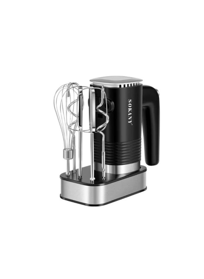 sokany SK-02001 Sokany 800W 3-in-1 Egg Beater + Base - Image 1