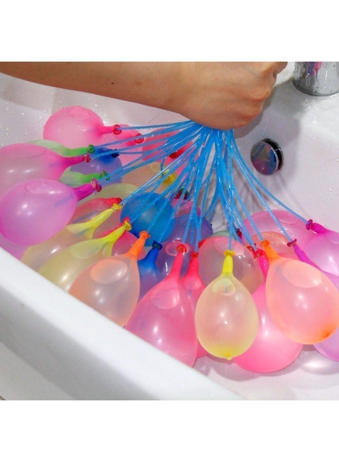 Bunch O Balloons 444 packs, a total of 4 packs of balloons, water balloons, summer essentials, children's source of happiness, quick water filling, no knots, 30 seconds to start playing happily. Lightweight, convenient and easy to use, so that children can enjoy happiness without restraint. - Image 5