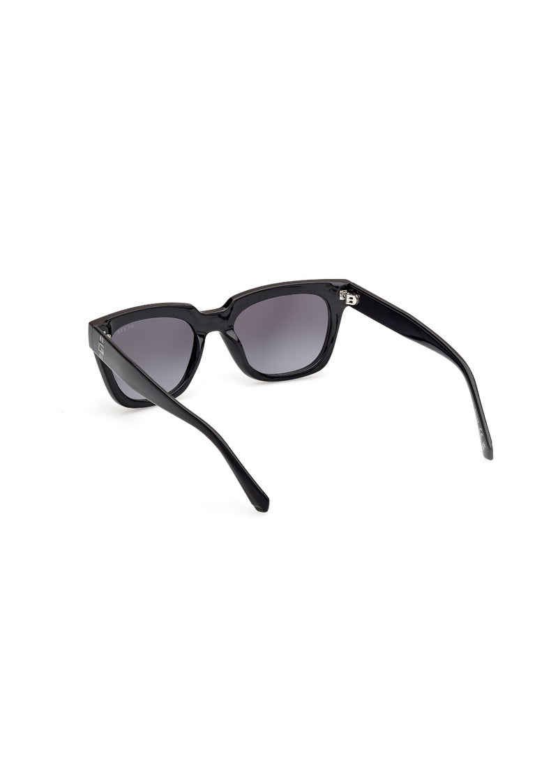 GUESS FULL RIM MALE SQUARE BLACK INJECTED SUNGLASSES - Image 3