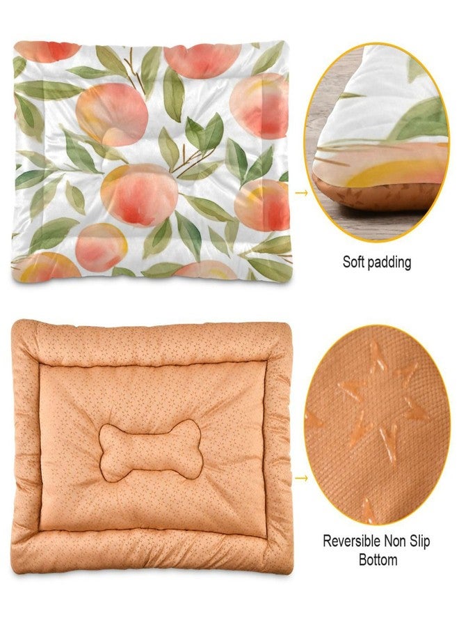KEEPREAL Pink Peach Dog Bed Cat Bed, Rectangle Comfortable Pet Bed, Ultra Soft Calming Dog Bed for Small Medium Large Dogs, 36x24in（150） - Image 2