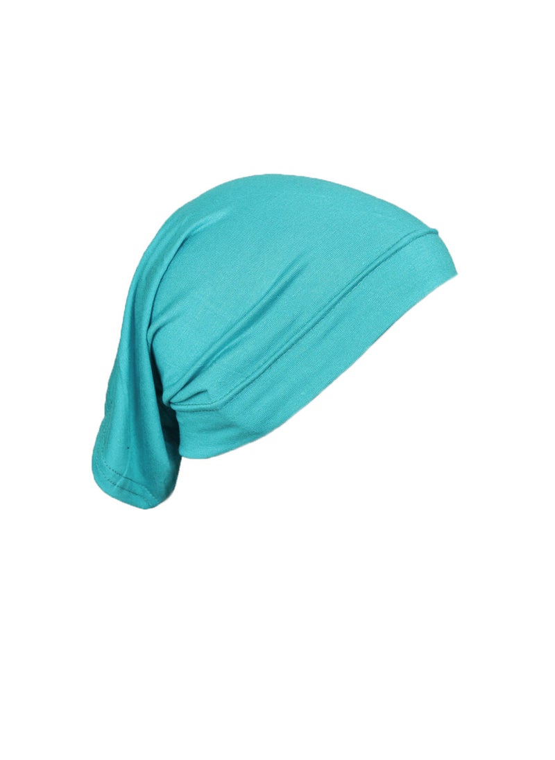 Generic Silky Cotton Beanie MSL09 Elastic Breathable Turban Cap 20# Ha Qing 