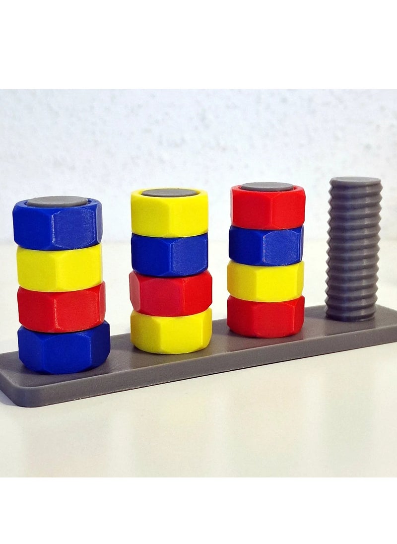 3D Brothers Nuts and Bolts Game  Early Skill Development and Creativity for Kids  - Image 1