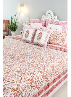OJARIYA King Size Premium Organic Cotton Bed Sheet (274 * 254 cm with 250 TC) With Pillow Covers  - Image 2