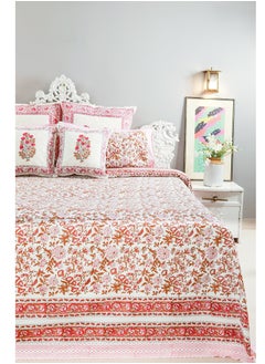 OJARIYA King Size Premium Organic Cotton Bed Sheet (274 * 254 cm with 250 TC) With Pillow Covers  - Image 3