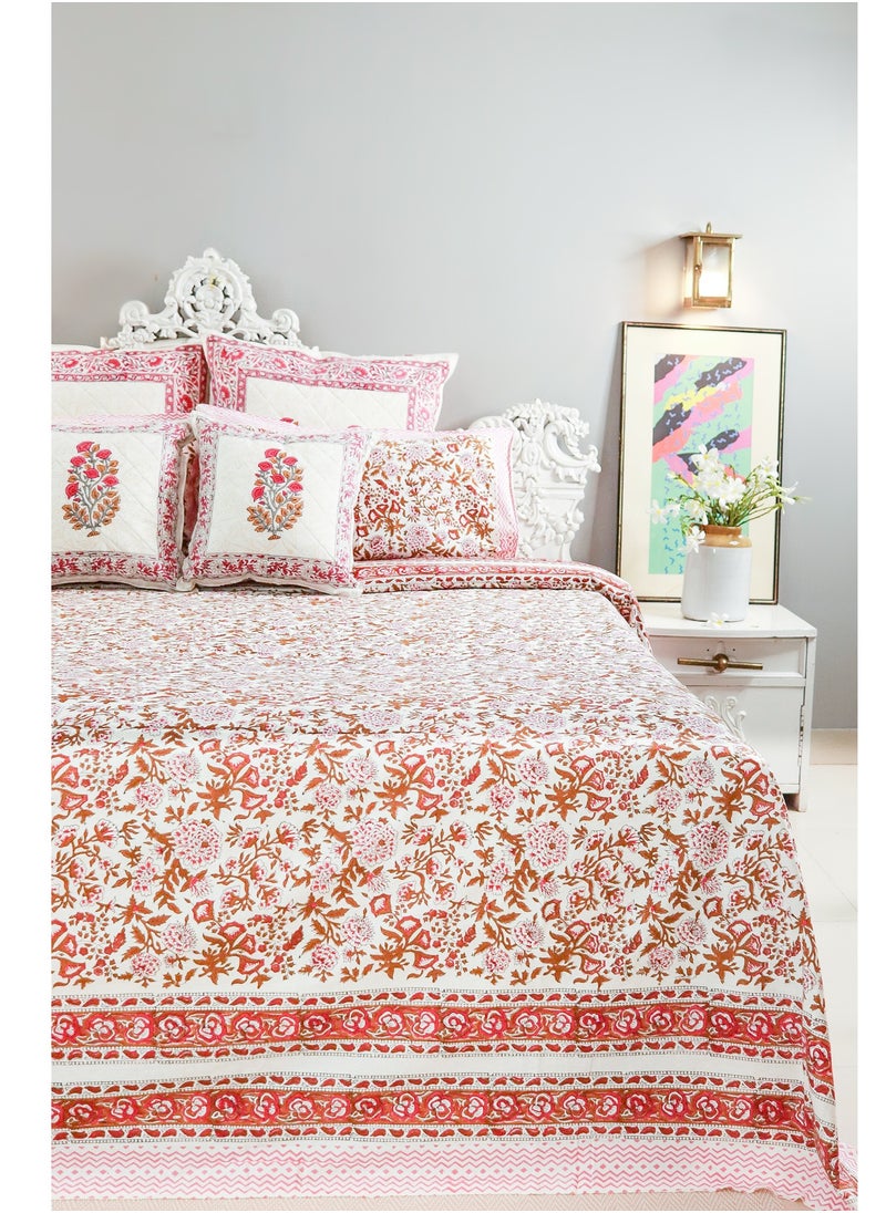 OJARIYA King Size Premium Organic Cotton Bed Sheet (274 * 254 cm with 250 TC) With Pillow Covers  - Image 3