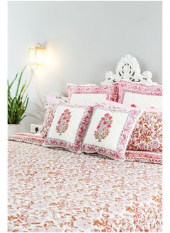 OJARIYA King Size Premium Organic Cotton Bed Sheet (274 * 254 cm with 250 TC) With Pillow Covers  - Image 5