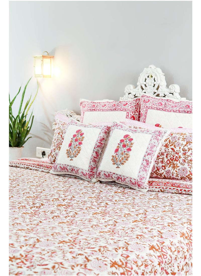 OJARIYA King Size Premium Organic Cotton Bed Sheet (274 * 254 cm with 250 TC) With Pillow Covers  - Image 5