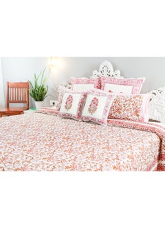 OJARIYA King Size Premium Organic Cotton Bed Sheet (274 * 254 cm with 250 TC) With Pillow Covers  - Image 4