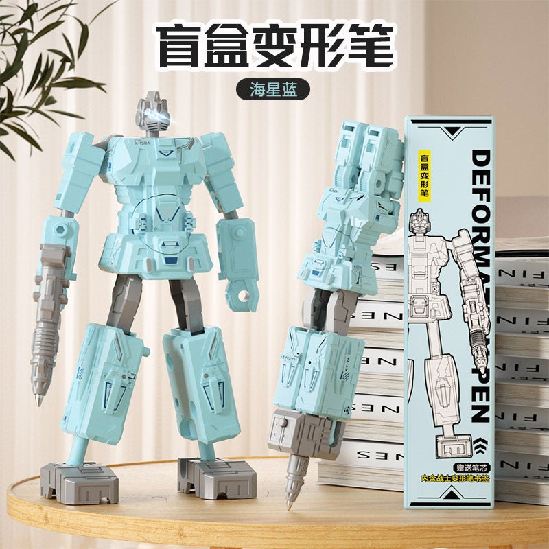 Deformation Ballpoint Pen Children'S Toy Stationery Writable And Deformable Two-In-One Toy Optimus High Pillar - Image 1