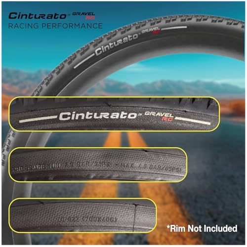 Pirelli Cinturato Gravel RC 40622 700 x 40c Gravel Bike Tire Gravel Racing Specific Design for ProLevel Performance Higher Speeds Enhanced Lateral Grip 1 Tire - Image 3