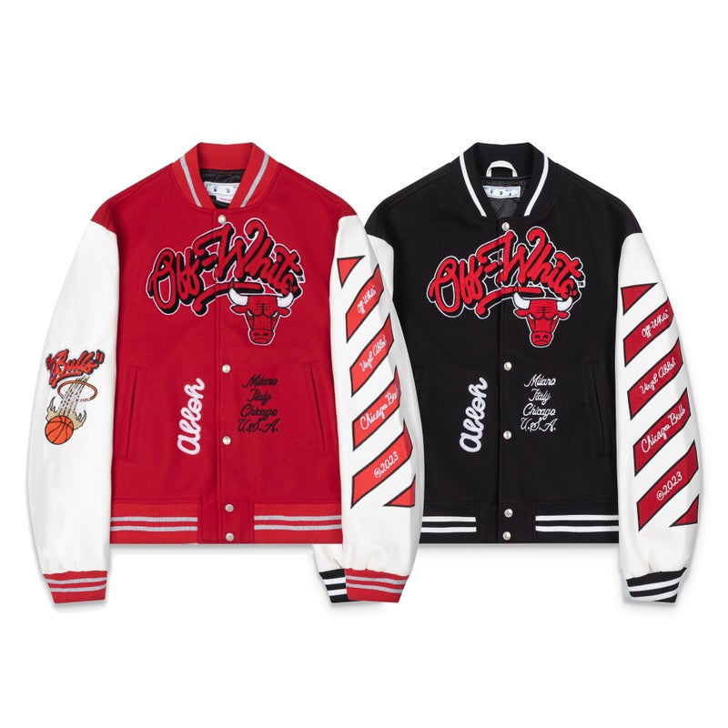 2025 New Ow Cartoon Lion King Pattern Embroidered Woolen Jacket For Men And Women Same Style One Piece - Image 3