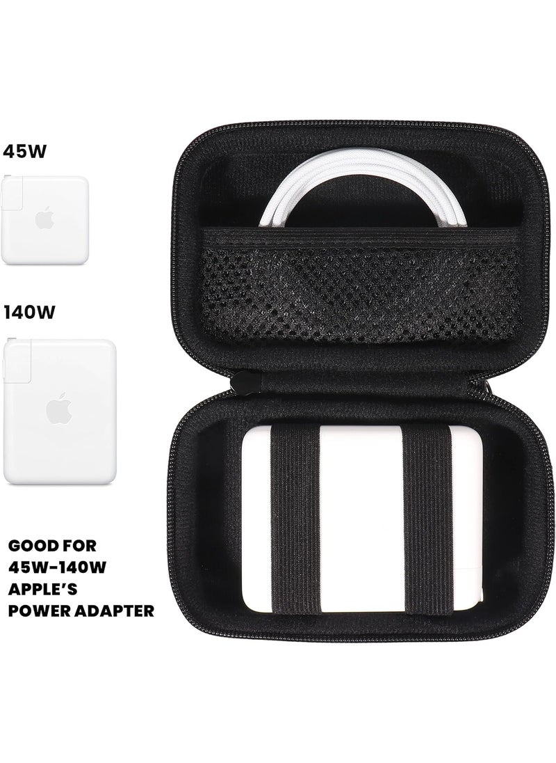 Alltravel Alltravel Consolidation Case for MacBook ProAir Charger Magic TrackpadMouse Pencil Magsafe Duo Airpods Pro 2nd Generation Magnetic Charger Wall Charger hub Black S  - Image 4