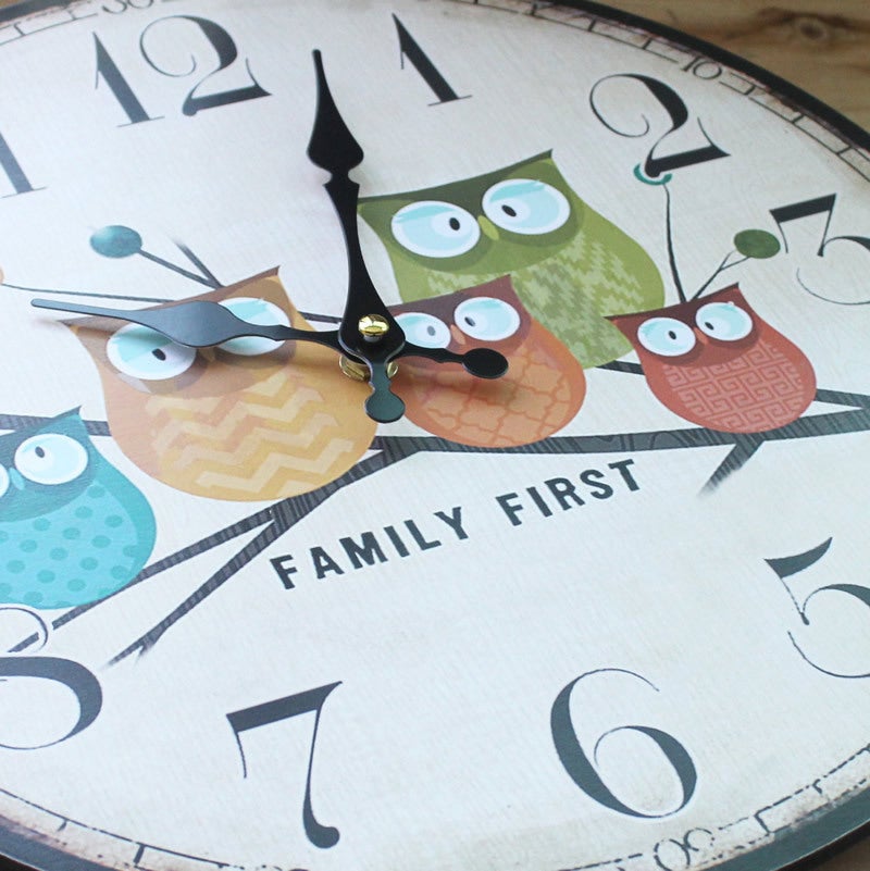 12Inch Digital Silent Electronic Clock Sweep Second Round Density Board Wall Clock Without Second Hand Shipped Without Battery - Image 4