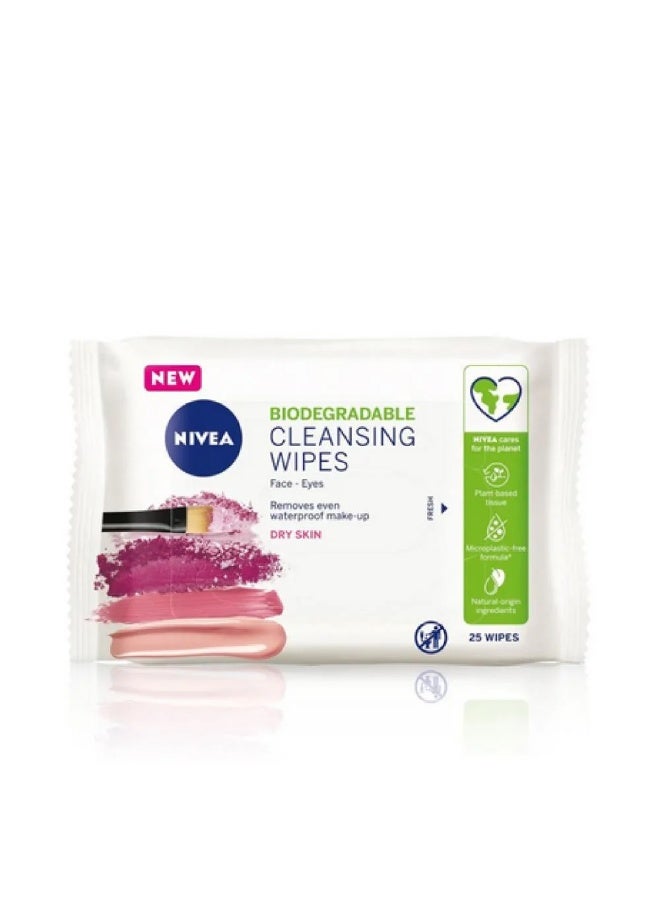 نيفيا مناديل نييا المنظفة القابلة للتحلل - للبشرةالجافة (25 منديل) - Image 1