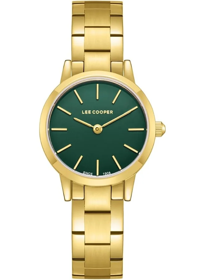 لي كوبر LEE COOPER Women Analog Dark Green Dial Watch - LC08098.170
