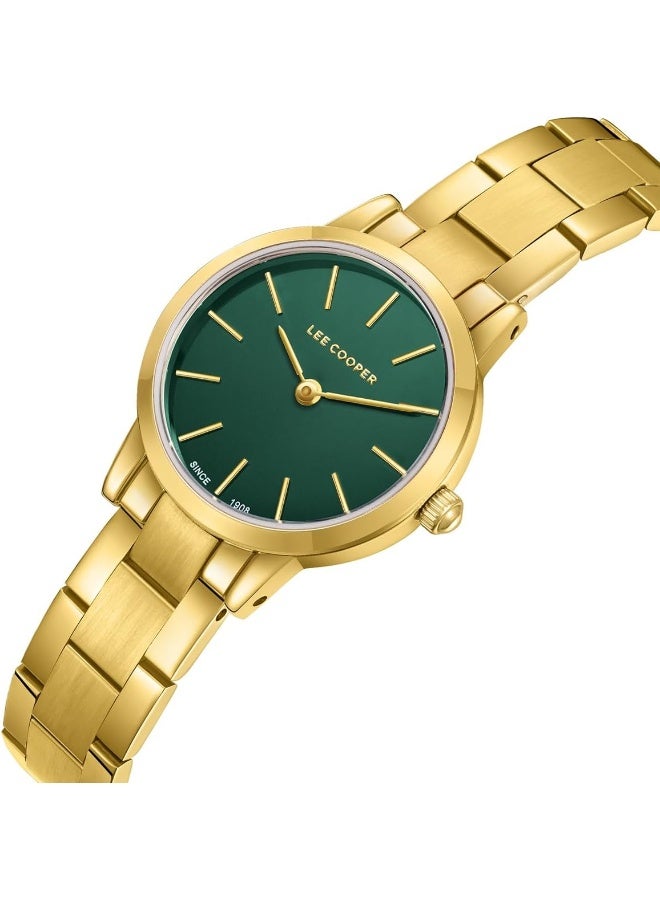 Lee Cooper LEE COOPER Women Analog Dark Green Dial Watch - LC08098.170 - Image 2
