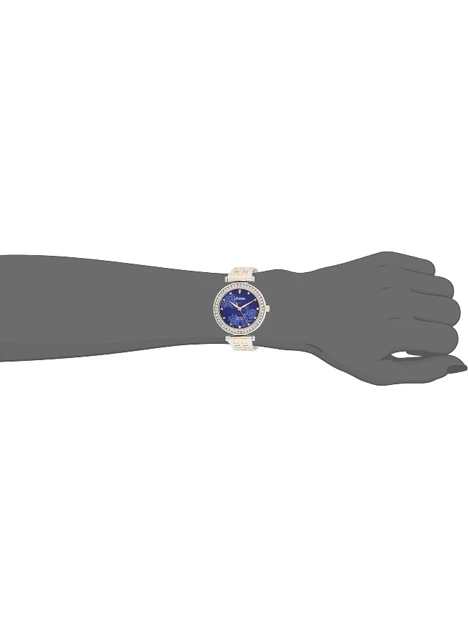 CITIZEN Womens Quartz Watch, Analog Display And Stainless Steel Strap - ER0218-53L