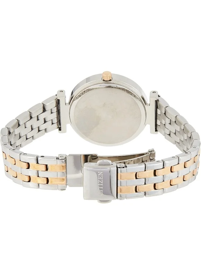 CITIZEN Womens Quartz Watch, Analog Display And Stainless Steel Strap - ER0218-53L