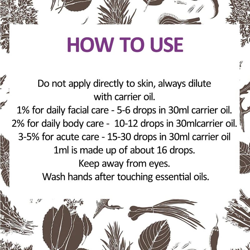 Deve Herbes Deve Herbes Mace Essential Oil Myristica fragrans with Glass Dropper Pure NonSticky Nongreasy Lightweight Men Women All Skin Types Steam Distilled 100ml  - Image 4