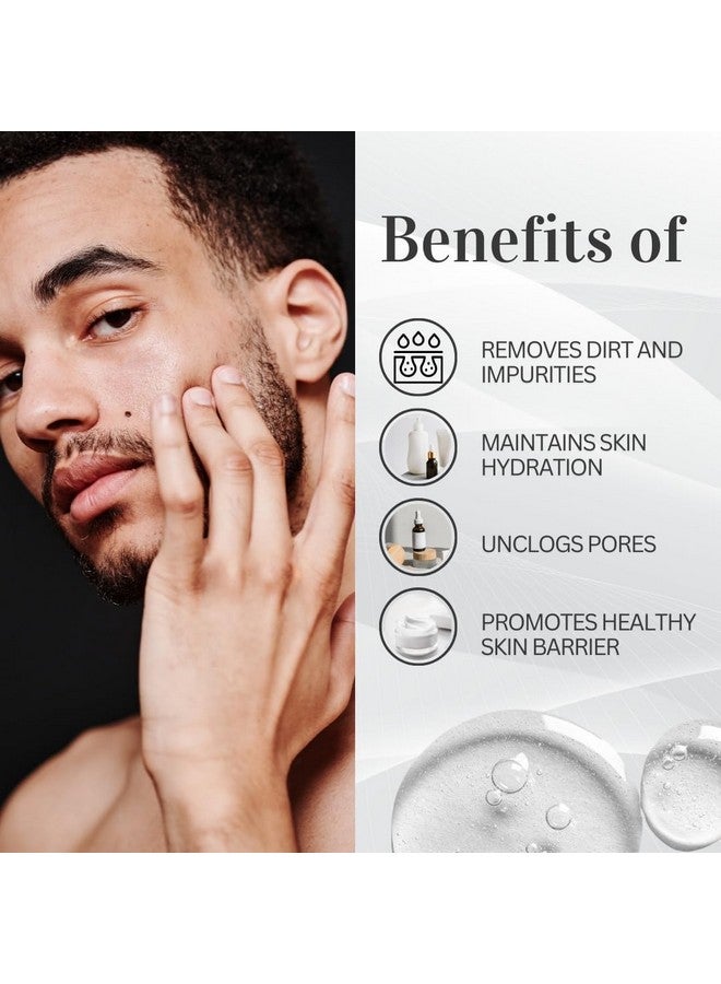 UrbanMooch 2% Salicylic Acid Face Wash for Men, Gentle Skin Cleanser for Sensitive, Dry, Normal Skin, Oily Skin, Sulphate Free, Anti Acne Face Cleanser for Men, 100ml - Image 3