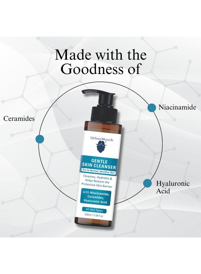 UrbanMooch 2% Salicylic Acid Face Wash for Men, Gentle Skin Cleanser for Sensitive, Dry, Normal Skin, Oily Skin, Sulphate Free, Anti Acne Face Cleanser for Men, 100ml - Image 2