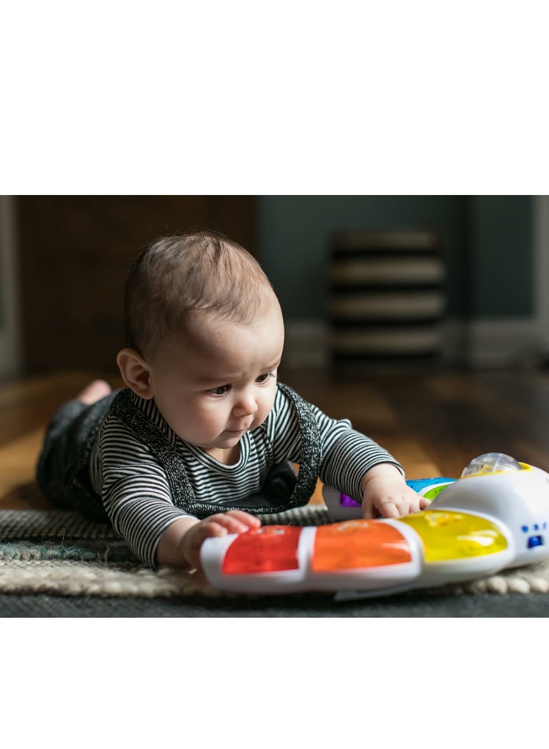 Baby Einstein Glow & Discover Light Bar Activity Station, Colorful lights, classical melodies, and animal sounds, Tummy time, Ages 3 Months+ - Image 2