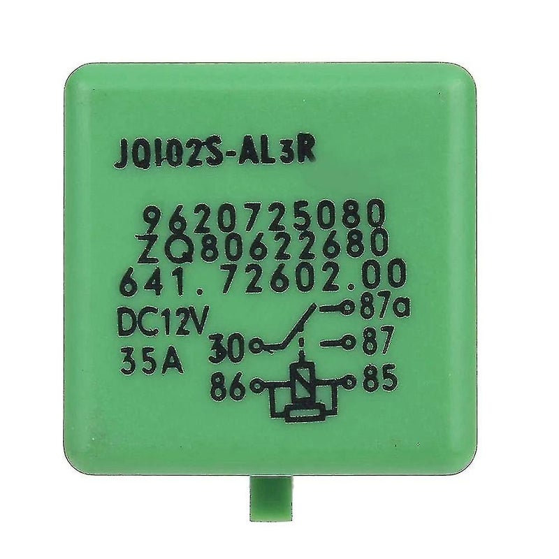 Cooling Radiator Fan Relay Green For Peugeot 206 207 306 307 406 407 - Image 4