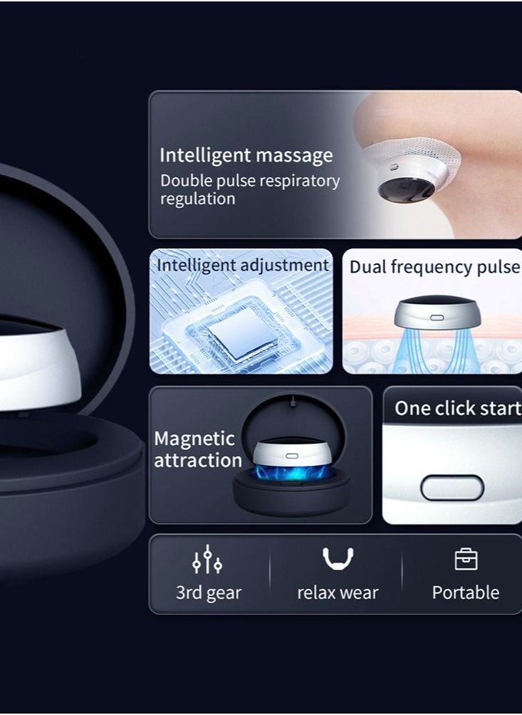 Joshberg - Electric Anti-snoring Device Household Breathing Corrector Low Frequency Pulse Intelligent Corrects Snoring - Image 1